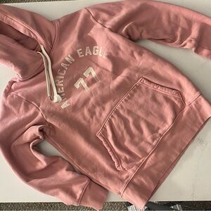 American Eagle Soft Pink hoodie